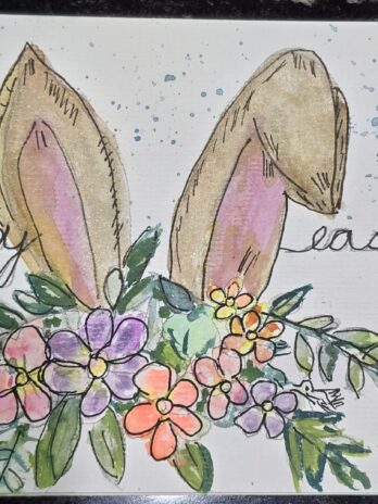 Easter Bunny Ears Bonnet