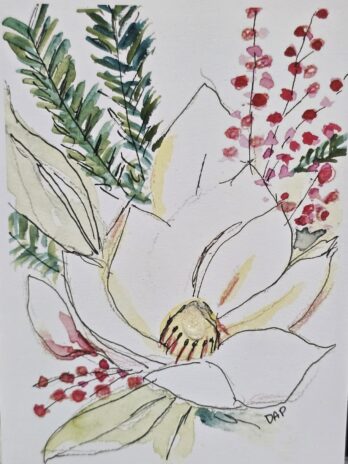 White Poinsettia