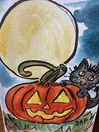 Purr and Pumpkin Mischief