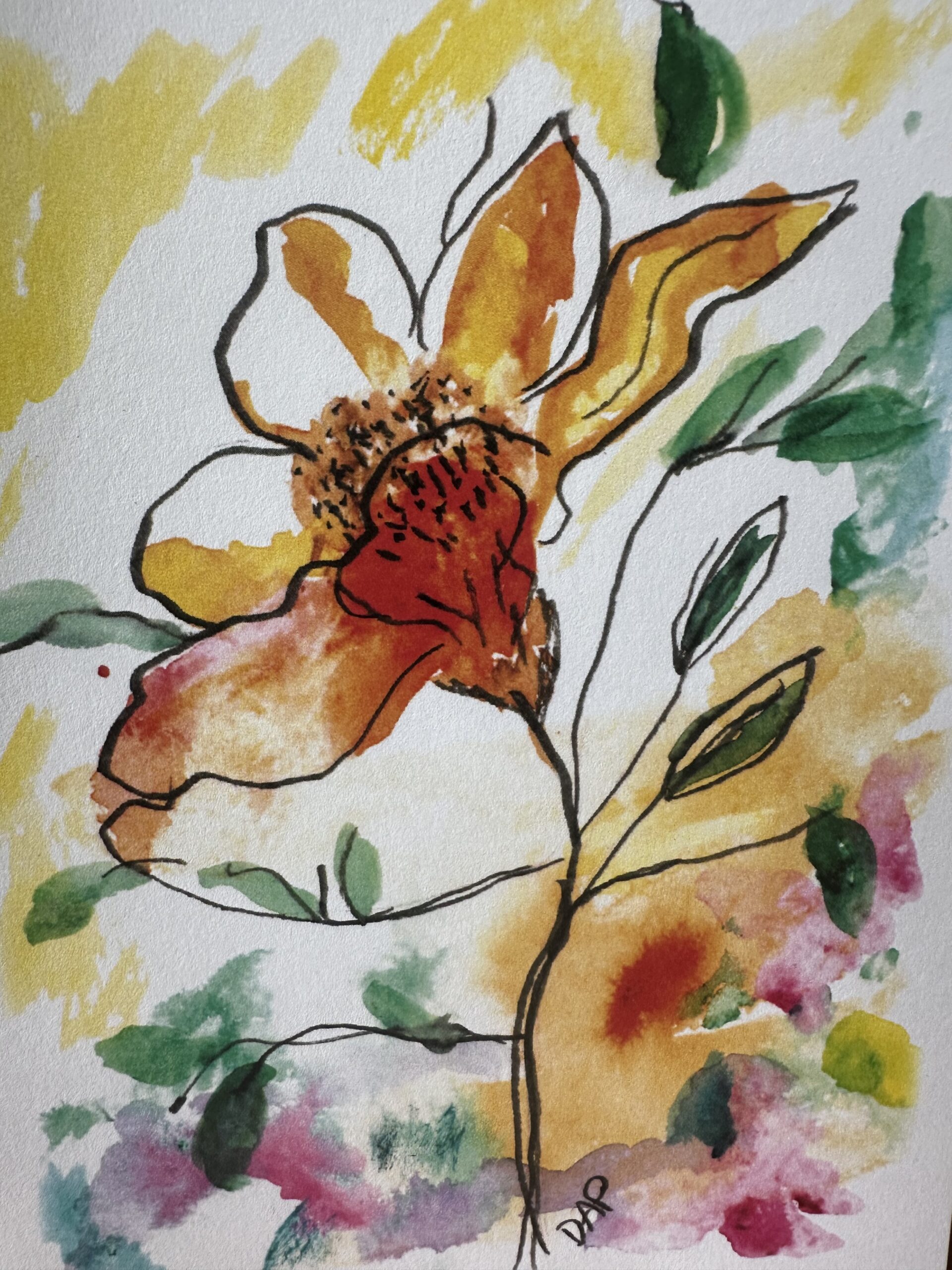 Abstract Flower